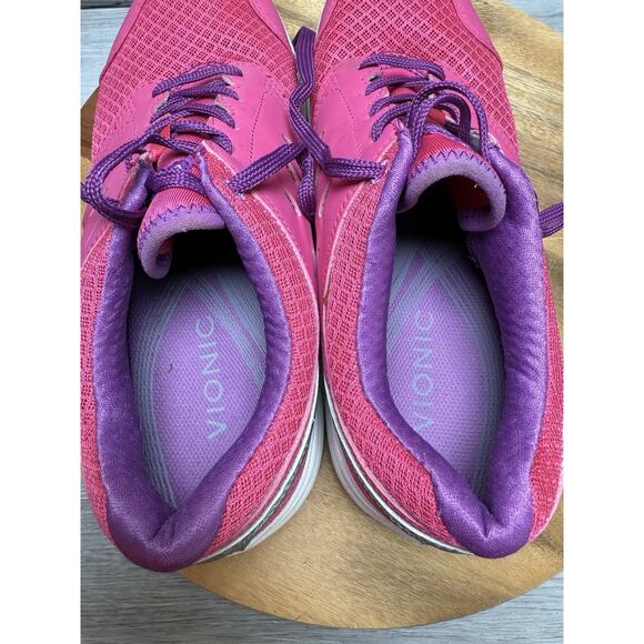 Vionic Venture Sneakers Athletic Walking Shoes Orthopedic Pink Women’s Size 8 - Picture 9 of 10